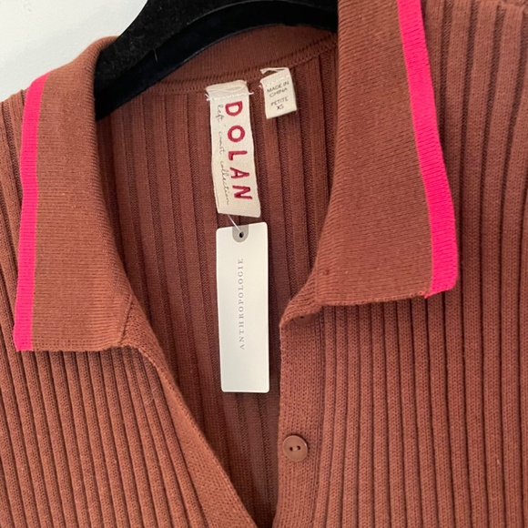 Ribbed Polo Dress - Picture 4 of 13